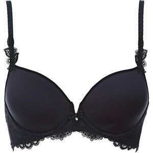 Wacoal Chrystalle Spacer Contour Bra 38DD / 38E Black